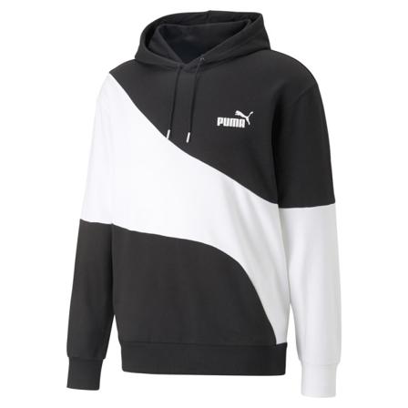 Sweatshirts Puma Power Cat Hoodie Sort 188 - 191 cm/XL