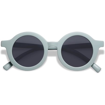 Søte Runde Polariserte Solbriller for Barn Jenter Gutter UV400 Beskyttelse De Sol Gafas Strandferie