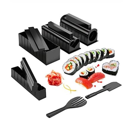 Sushi Maker Kit 10 stk. Sushiforme Sushi Forberedelseskit Sæt Ris