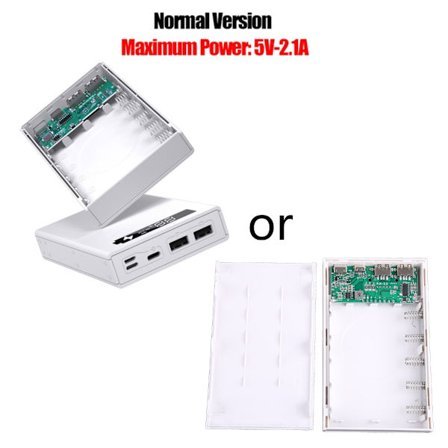 5x18650 Power Bank för Case Extern Batteriladdning Förvaringslåda för skal För Laddning Telefon Bärbar Laddare Batteri fo