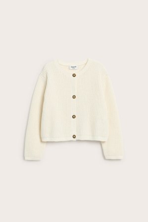 Kappahl | Strikkejakke | Hvit