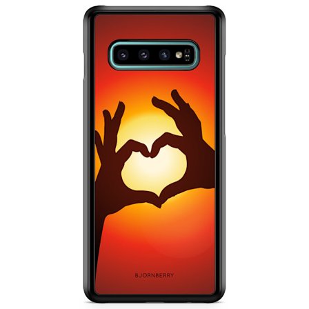 Bjornberry Skal Samsung Galaxy S10 - Hand Hjärta