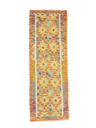 Petit Kilim Afghan Old Style Tapis 72X197 Laine