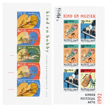Holland 1990-1995 - NVPH 1460+1486+1541+1578+2627+1661 - Postfrisk