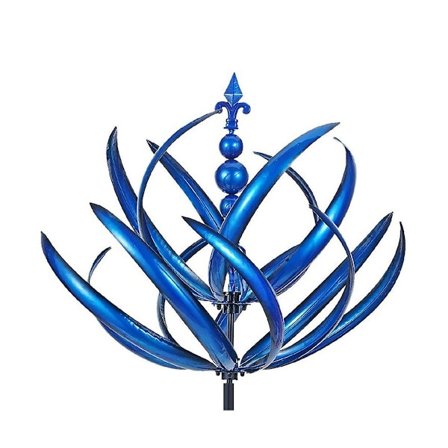 Metal Vind Spinner Harlow Vind Spinner Rotator Harlow Vind Rotator Jern Vindmølle Havearbejde Stik Vinde