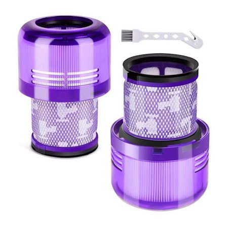 Støvsugerfilter, filter for V11 V15 SV14 SV17 SV22, 2 stk erstatningsfiltre for Absolute Total Clean Extra støvsuger