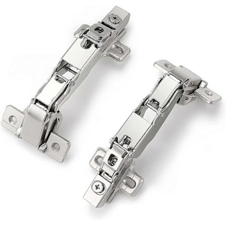 2 pak 165 Graders Blødt Lukkende Køkkenskabshængsel Møbler Skjult Kombination Garderobeskab Dørhængsel 35mm Fuld Overdækning