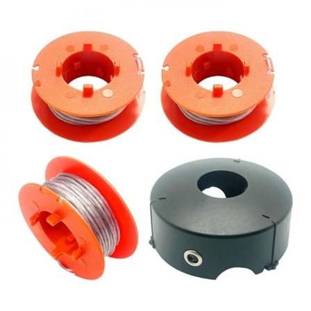 Pakke med 4 spoler F016800175 for Bosch Art 23 26 30 Easytrim og C