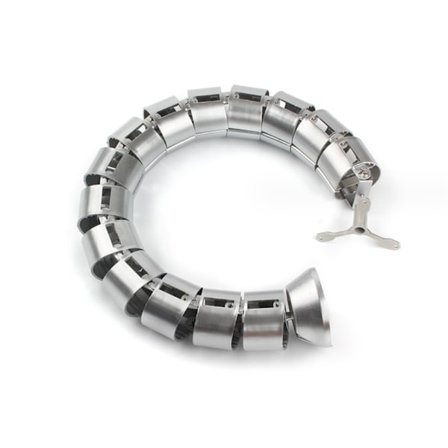 1 stk datamaskin kabel pengerør wrap plast strøm dekker beskytter