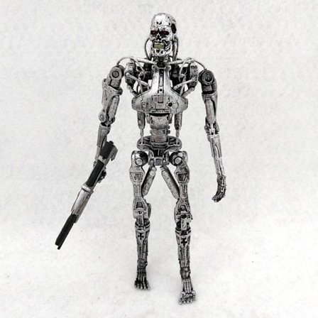 NECA Terminator T800 Frame Future Warrior T1000 Mech Figur Model I Æske