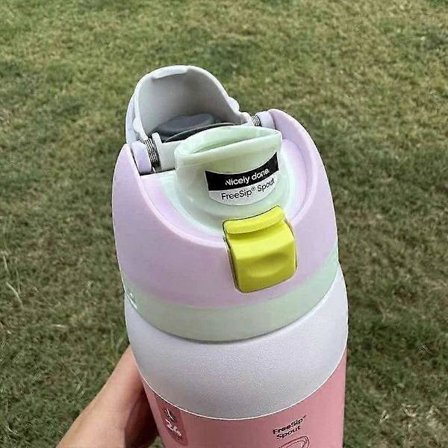 Owala 24/32oz FreeSip CANDY COATED Vannflaske Flip Top Rustfritt Stål B