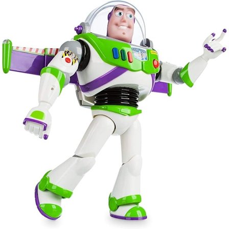 Disney Buzz Lightyear -toimintahahmo äänellä, Toy Storysta, interaktiivinen lelu lapsille - Täydellinen