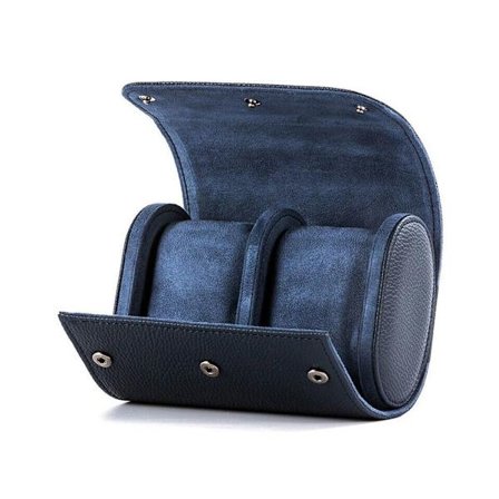 Ur-rulleboks med 2 rum, 2 slots, Blå