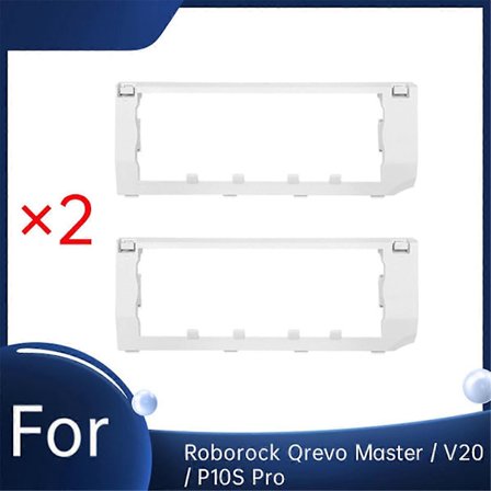2 st Huvudborstskydd för Roborock Qrevo Master / V20 / P10S Pro Självtömmande Robotdammsugare Ultra D