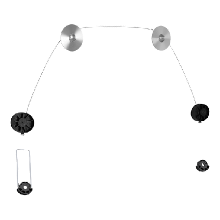 Ultra-slim picture wall, 37"-70", 50kg, 100x100-800x800