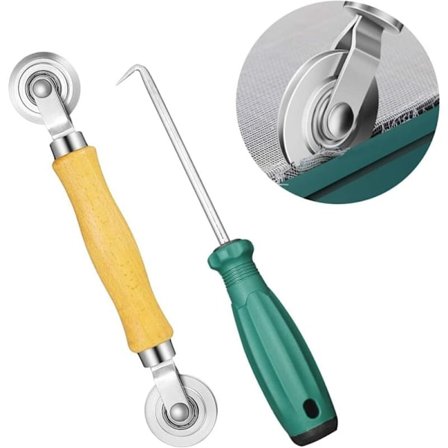 Rulle til skærm, værktøj til skærmrulle, reparationssæt til myggenet, rulle til dør- og vinduesmontering KLB