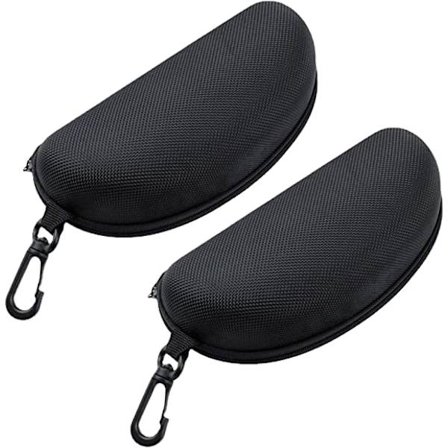 Svart, Universal Brilleetui Anti-Scratch Semi-Stiv Solbriller