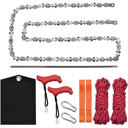 Sammenklappelig håndkædesav, 68 tænder, til vandreture, overlevelse, havearbejde, camping