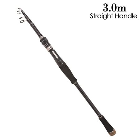 Teleskop fiskestang Pen Pole 3,0M LIGE HÅNDTAG LIGE