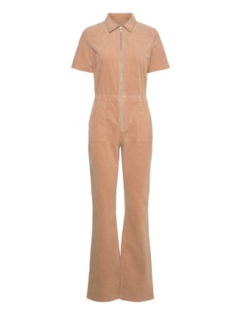 Mango | Corduroy Jumpsuit With Zip | XS