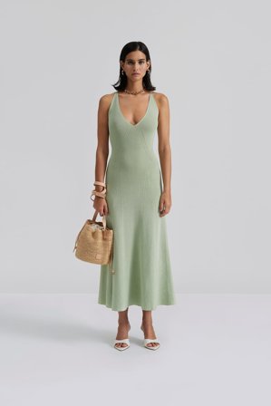 Malina - Nyra midi dress - XXS - Mint