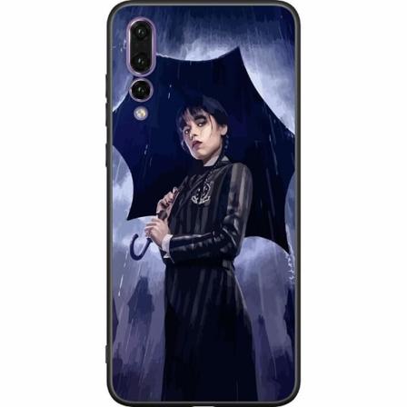 Huawei P20 Pro Svart Skal Wednesday Addams