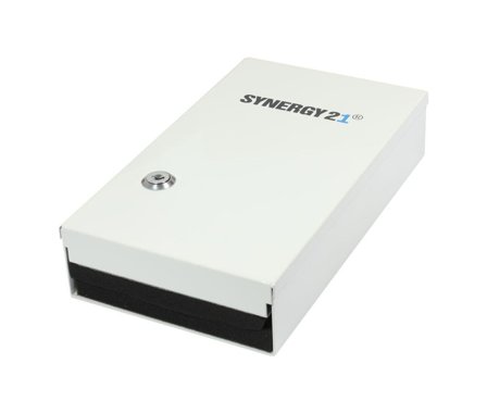 SYNERGY LWL-Wandverteiler Mini, für LC/SC, B150/H265/T55mm, ohne Kupplungen/Spleißkassette, weiss, Synergy 21,