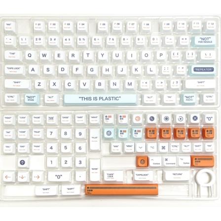 140 nøkler GMK plast nøkkelhette PBT keycap sublimering 140 to key XDA Plast Pack by plastic bag