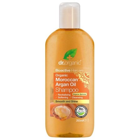 Dr Organic Moroccan Arganolja Shampoo 265 ml