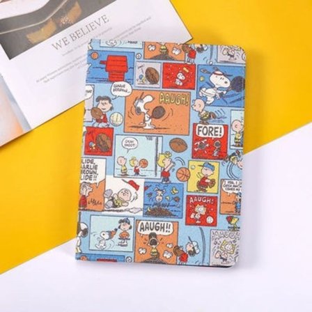 Stilig deksel for iPad Snoopy ball plast hardt for mini air1/2/ 9.7"