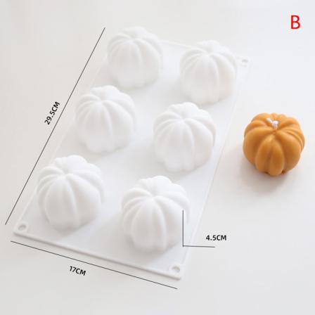 3d Pumpaljus Form Diy Halloween Gipskonst Candl
