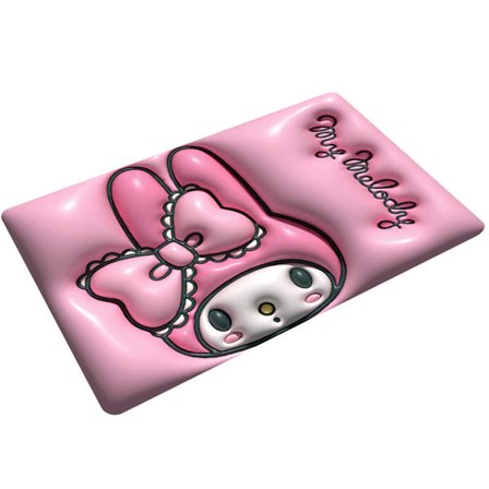 3D Tegneserie Rosa Kanin Baderomsmatte Sklisikker Svært Absorberende Diatoméjord Baderomsmatte