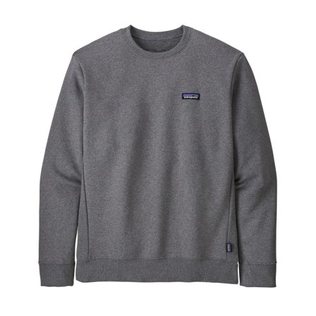 Patagonia Men's P-6 Label Uprisal Crew Sweatshirt Men long-sleeved sweaters Grey M