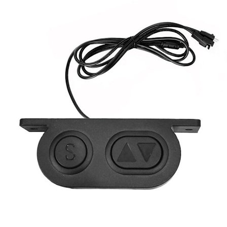 Elektriska sänglyft skrivbords handkontrollbrytare 3 knapps skrivbordslyftkontroller Lyft säng handkontrollbrytare Lätt att använda