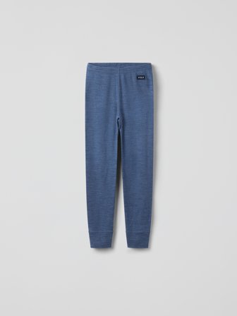 Lange slip aus Merinowolle - 74|80 - kinderbekleidung - blue - Polarn O. Pyret