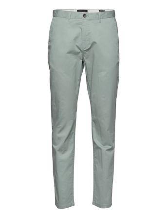 Stuart- Classic Twill Chino Green Scotch & Soda