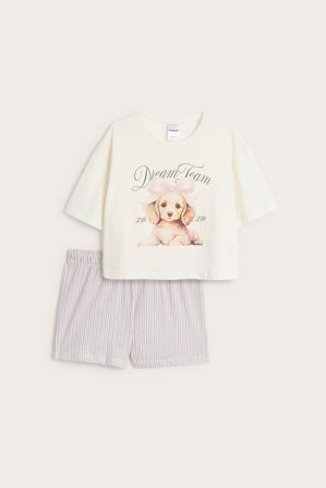 Kappahl | Pyjama | Luonnonvalkoinen