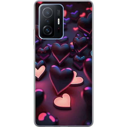 Kompatibelt Mobildeksel til Xiaomi Xiaomi 11T Midnattshjerter