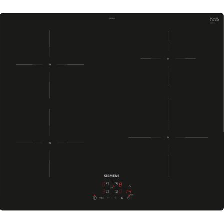 Siemens - Platetopp EU611BEB6E Svart