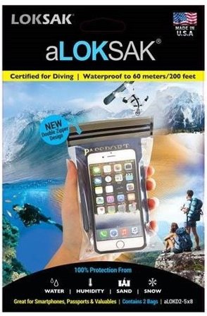 aLoksak 5x8 XXLSmartphone (12.1x20.3 cm) 2Pc