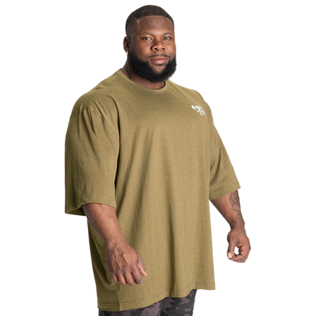 GASP Harder To Kill Iron Tee, Army Green Melange