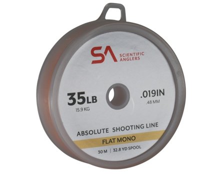 SA Absolute Shooting Line Flat Mono 30m 35lb Orange