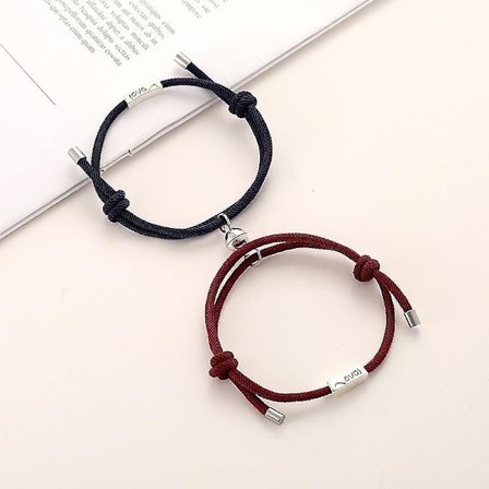 Par justerbart repmagnetarmband