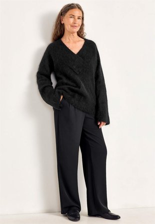 Cellbes of Sweden - Trøje Premium i mohair- og uldblanding i sort til damer i størrelse 38/40