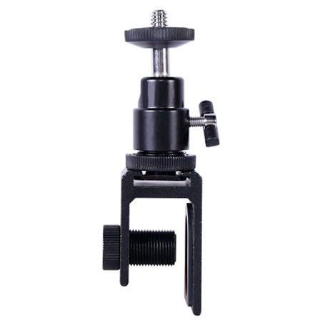 Kamera Stativ Ball For Head Mic Led Flash Lysfeste Brakett Holder Mount 1/4" Adapter Med Hot Shoe Bajonett & Lås & U-klemme For Bærbar PC