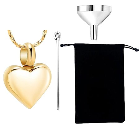 Kremeringsurne Halskæde Mindesmærke Aske Vedhæng Souvenir Smykker