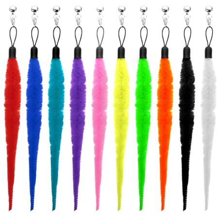 10 kpl kissan matolelulelun täyttöpakkauksia - interaktiivinen kissan aktivointilelu sauvan vaihtomadot leikkiin, liikuntaan ja jahtaamiseen hauskaa 