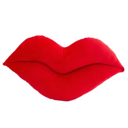 Sexy stor munn røde lepper pute (60)