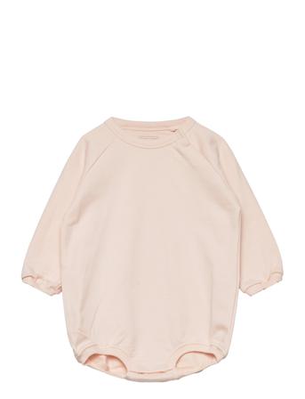 Baby Sweat Romper W.o Legs Bodies Long-sleeved Rosa Copenhagen Colors
