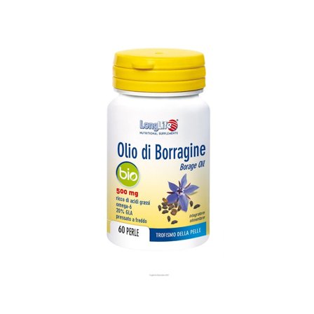 Longlife Olio Borragine Bio 60 Perle